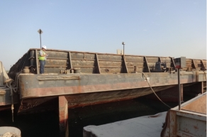 Flattop Barge /2003 built/55 m/2900 dwt