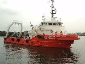 Multi Purpose Supply Vessel / Built 2010/ 29.5m /2000bhp / 16 pax / Rina class